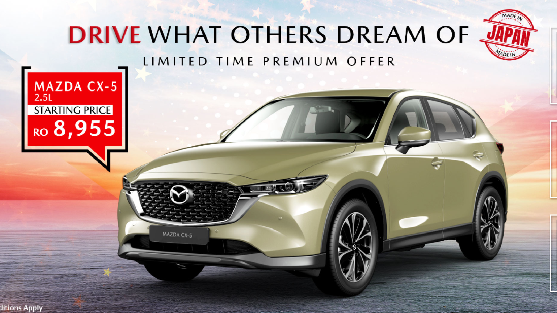 DRIVE WHAT OTHERS DREAM OF - MAZDA CX 5